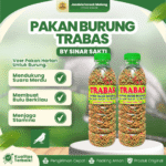 PAKAN BURUNG TRABAS BY SINAR SAKTI – Pakan Burung Extra Buah-buahan Anti Stres dan Rajin Kicau Mania