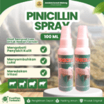 PINICILLIN SPRAY 100 ML - Mengatasi Luka, Gatal & Koreng Pada Hewan Ternak.