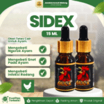 SIDEX 15 ML – Untuk Ayam Ngorok, CRD, Snot, Pilek, Flu & Segala Gangguan Pernapasan.