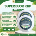 SUPER BLOK KRP 500 GRAM – Mineral Vitamin Lengkap Untuk Hewan Ternak Lainnya.