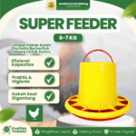 SUPER FEEDER 6-7 KG ORIGINAL PREMIUM SLIDER – Untuk Tempat Pakan Makan Ayam