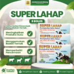 SUPER LAHAP 8 BOLUS RAID-ALL - Untuk Meningkatkan Selera Makan Pada Hewan Ternak Sapi, Kambing, Kerbau