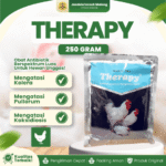 THERAPY 250 GRAM BY MEDION – Mengatasi CRD, Coryza, Snot, & Flu Pada Hewan Unggas.