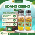UDANG KERING PETPLIES –  Pakan Untuk Kura Kura Kecil Brazil, Chana, Louhan.