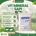 VIT MINERAL SAPI 1 KG - Premix Vitamin Mineral Untuk Penggemukan Sapi Dan Domba