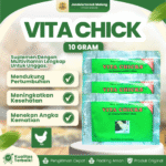 VITA CHICK 10 GRAM SACHET BY MEDION - Vitamin Pertumbuhan Anak Ayam, Burung & Unggas.