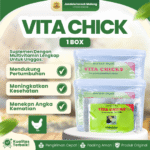VITA CHICKS 50 GRAM 1 BOX (10 PCS) MEDION - Vitamin Pertumbuhan Anak Ayam Burung