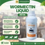 WORMECTIN LIQUID 250 ML – Antipa.ra.sit Spektrum Luas & Cacingan Pada Hewan Ternak.