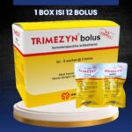 TRIMEZYN 2 BOLUS (1 STRIP) - Obat Pernafasan Dan Pencernaan Diare Mencret Hewan Ternak Sapi Kambing Domba